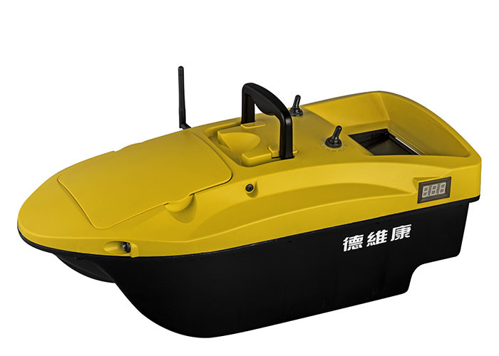 Cheap Bait boat DEVC-113 yellow autopilot style , rc model bati boat wholesale