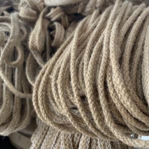 Cheap TGKELL Cotton Elastic Webbing Straps , W110mm Hemp Fiber Rope wholesale