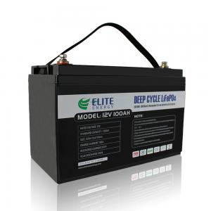 Cheap 3000 cycles 12V LiFePO4 Battery 12.8V 100Ah Solar LiFePO4 Battery wholesale