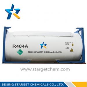 Cheap R404a Odorless Purity 99.8% R404a Refrigerant replacement for R-502 and R-22 wholesale