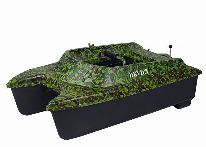 Cheap DEVC-308 camouflage remote control fishing bait boat style radio contor wholesale