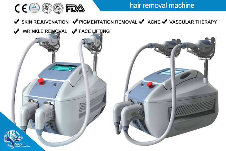 Cheap Painfree Multi Function Ipl Laser Equipment , Portable Ipl Hair Removal Machine 2500w Power wholesale