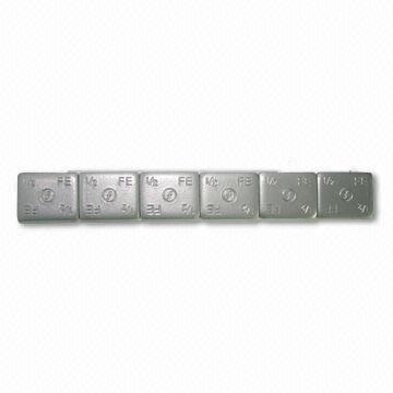 Buy cheap Lead-free Zinc-plated Wheel Balance Weights, Measures 24 x 18.9 x 4mm, Made of from wholesalers