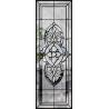 Increased Curb Appeal Decorative Panel Glass For Apartment Home Pattern Surface for sale