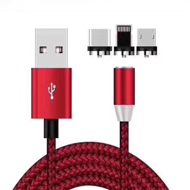 3 In 1 Fast Charging Magnetic USB Cable Cell Phone Date Transfer for sale