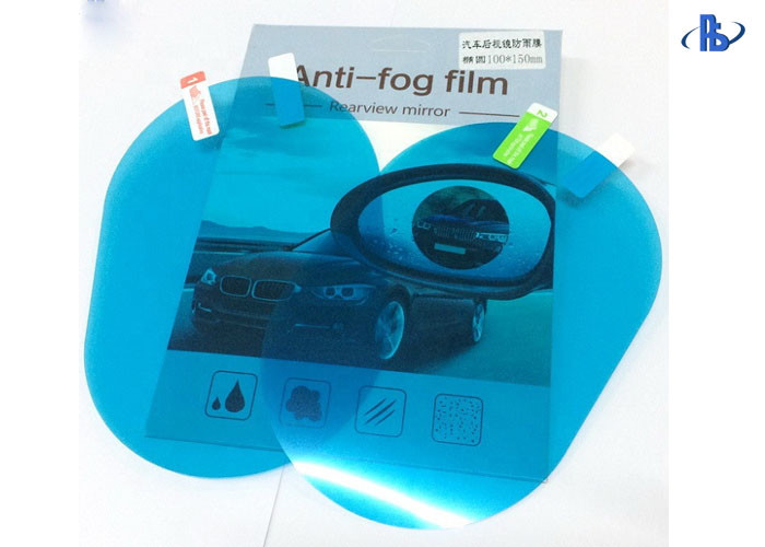 Cheap Pressure Sensitive Mirror Car Rearview Anti Fog PET Film wholesale