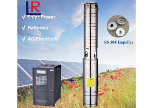 China 3 Inch 1.1kw Irrigation Water Pump 65m , High Pressure Solar Water Pump on sale