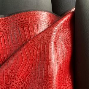 Cheap PU PVC Coated Synthetic Artificial Leather 1.5M Width For Packing wholesale
