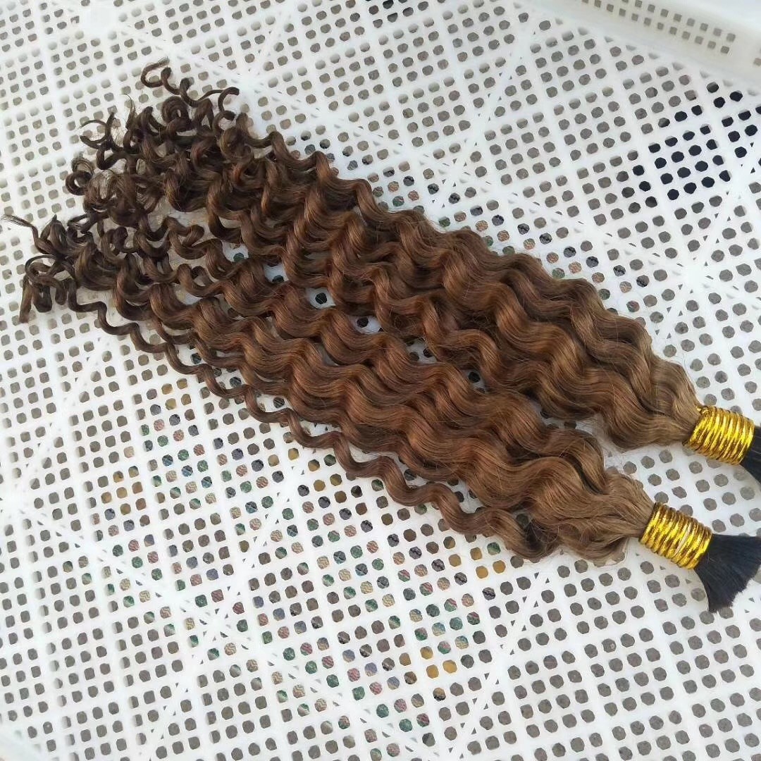 Quality U Tip Hair Extensions Deep Weave Curly I Tip Hair Extensions for sale