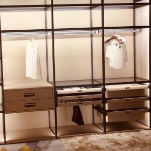 China Modern bedroom wardrobe closet organizer closets cabinets custom wardrobe bedroom set on sale