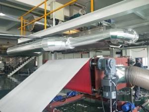 China Pp Non Woven Textile Machinery , 100% Polypropylene Meltblown Woven Fabric Machine on sale