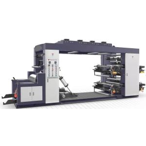 China Automatic Six Color Textile Lamination Machine , Non Woven Bag Thermal Laminator on sale