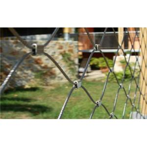 Cheap Building Facade Screens Ss Wire Rope Mesh Balustrade Railing Mesh Bird Protection Netting wholesale