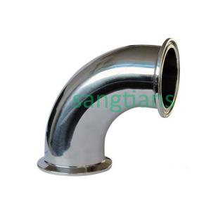 Cheap 32MM 316L 90 degree elbow stainless steel sanitary elbow factory wholesale