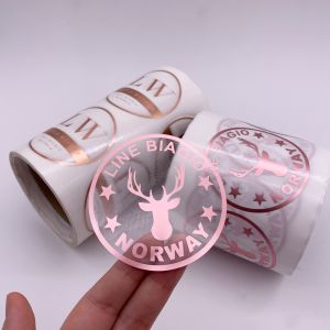 Cheap Adhesive Sticker PVC Vinyl Label Logo Printing Custom wholesale