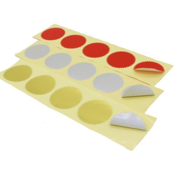 Quality Foil Sticker for Embossing Seal for sale
