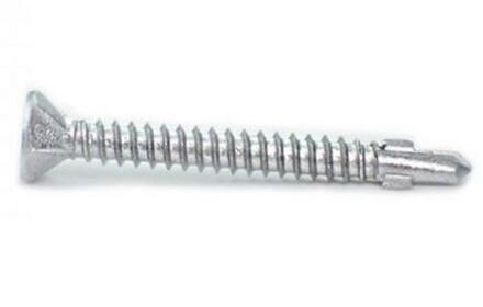 Wing Drilling Screw Self Tapping Screws M5 M8 Flat Head With Wing steel Material