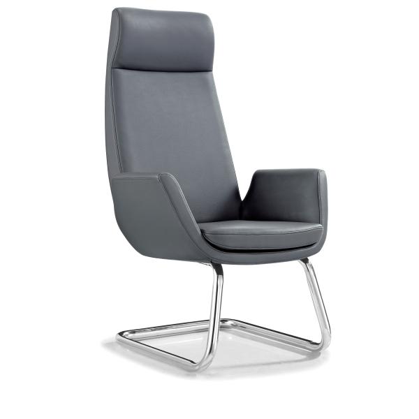 Tilt Sterling Executive Leather Office Chair Aluminium Frame