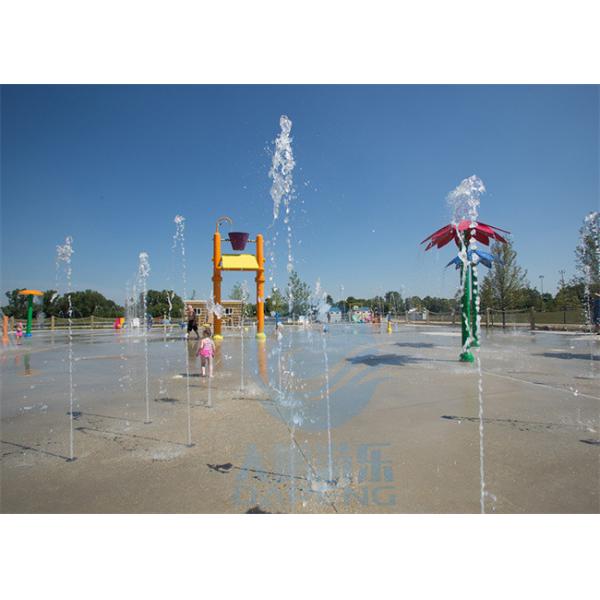 Ground Spray Jet Brass Water Fountain Nozzle Water Splash Zone Toys