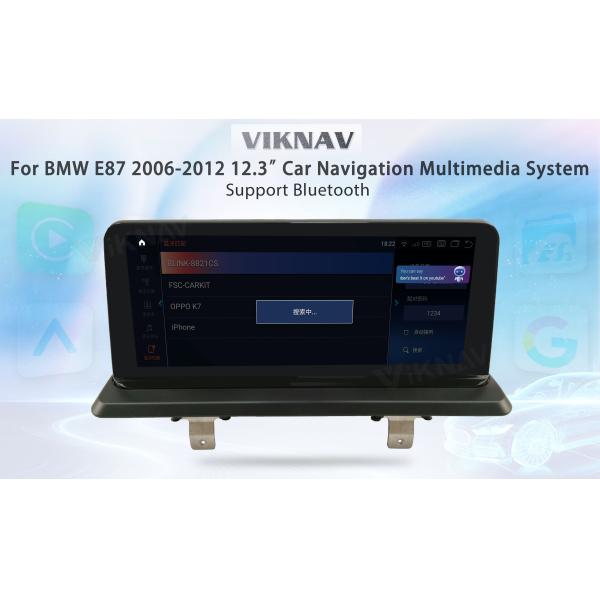 12.3 Inch BMW 1 Series E87 Bluetooth Radio 2006-2012 GPS Navigation OEM