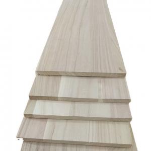 China FSC Sanded Timber Primed Solid Wood Panels Taekwondo Paulownia Wood Board on sale