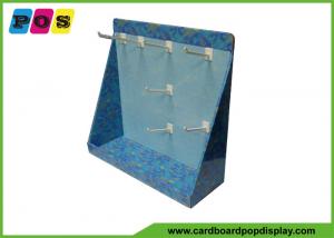 China Retail Store Point Of Purchase Corrugated Display Boxes With Pegable Panels CDU075 on sale