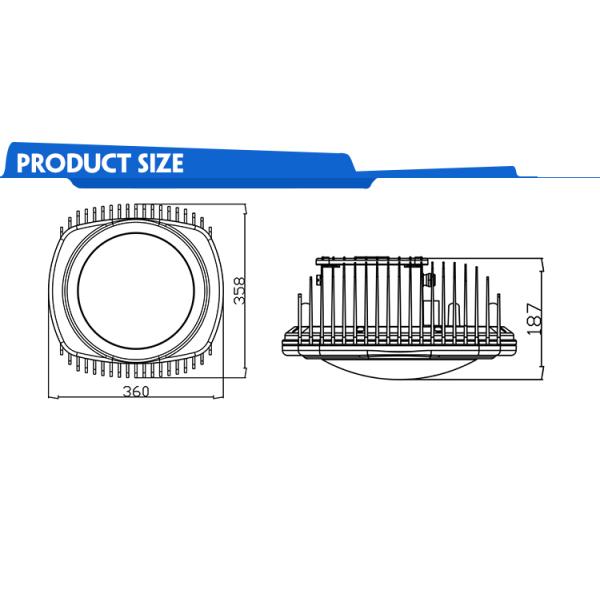 180w Dimmable Led Flood Light 60 Beam Degree Super Bright Led Light 120lm/W