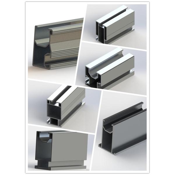 Effective Ground Residential Solar Panel System Recyclable 6005 / 6061 Alloy