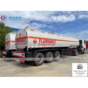 Cheap 3 Axle 46000L 35T 40T Carbon Steel Fuel Tanker Truck wholesale