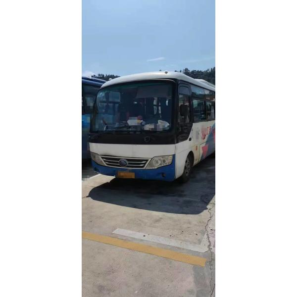 Used Minibus For Sale 19 Seats New Year Short Bus For Sale Near Me Used Yutong Bus ZK6729D Front Engine Coach