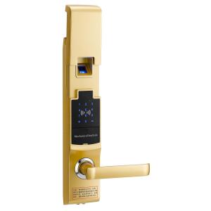 Cheap Intelligent Fingerprint Recognition Door Locks Waterproof Zinc Alloy wholesale