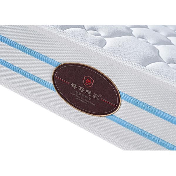 Thickened ODM Spring Double Bed Mattress , Anti Mite Cooling Gel Memory Foam Mattress