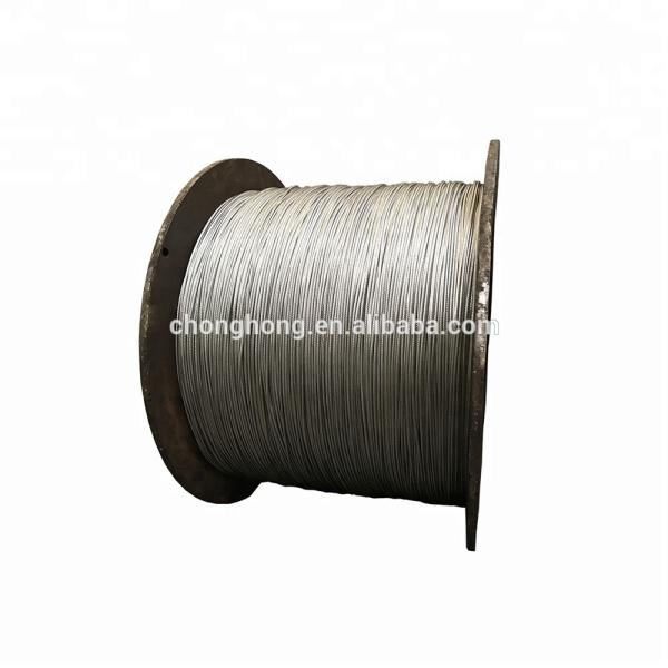 Galvanised Steel Wire Strand and Messenger Wire with Galvanised Surface Carbon Steel Grade Surface