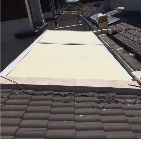 Aluminum Retractable Roof Awning Conservatory Full Cassette Folding Arm Awning