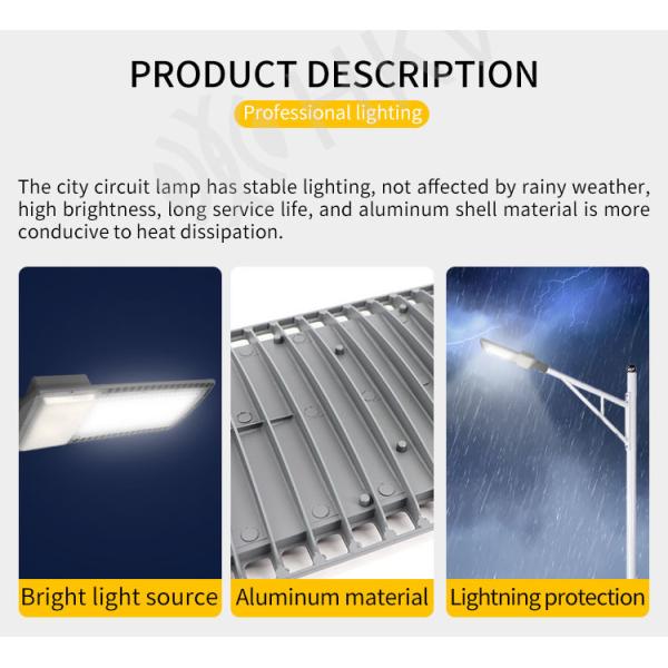 6500K Led Street Light Wall Mounted Anti Vibration Waterproof Night Light SMD3030