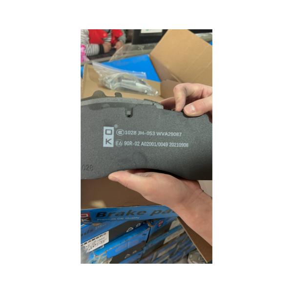 DAF Heavy Duty WVA29087 Brake Pads for Chinese Truck Replacement Accessories