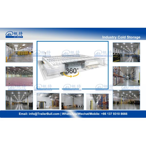 PUR PIR Insulated R404a Walk In Cooler