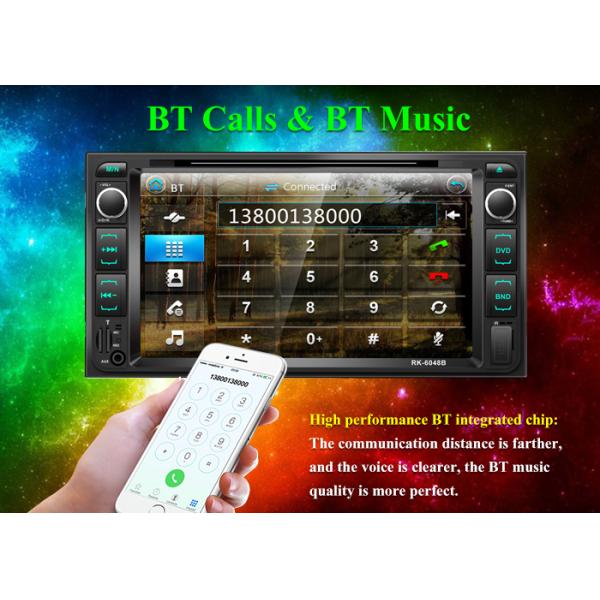 FCC Toyota Android Car Stereo 200*100mm Screen Toyota Corolla Android Head Unit