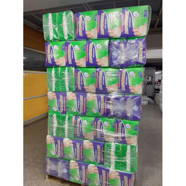 Japan Korea Customized OEM Adult Pants Taped Diaper Disposable Unisex Adult Diaper