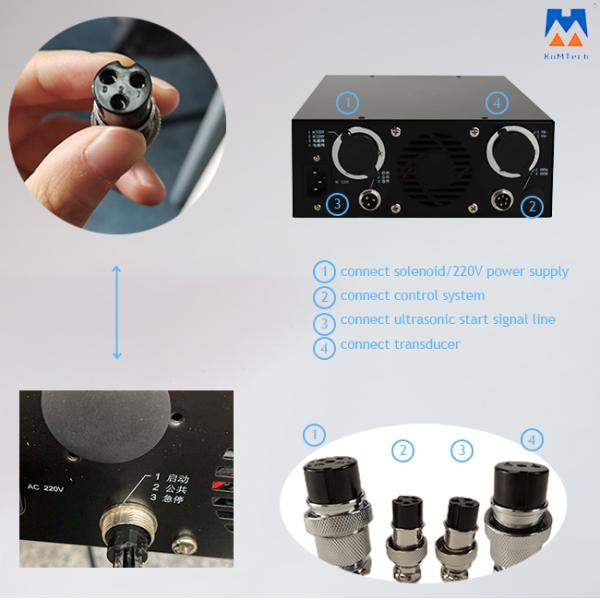 Ultrasonic Generator 2600W Ultrasonic Welding Generator For Non Woven Welding