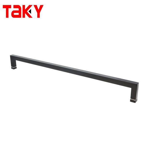 Square Glass Door Handle Stainless Steel 304 Shower Cabin Handle for Tempered Glass Door