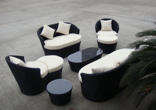 Quality 8pcs hot rattan and wicker furniture   for sale