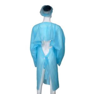 Cheap Protective CPE Plastic Gown Water Resistant For Adult 102x194cm wholesale