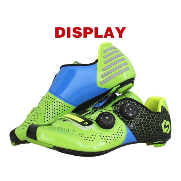 OEM Customized Road Bike Shoes Mens Excellent Slip Resistance High Security