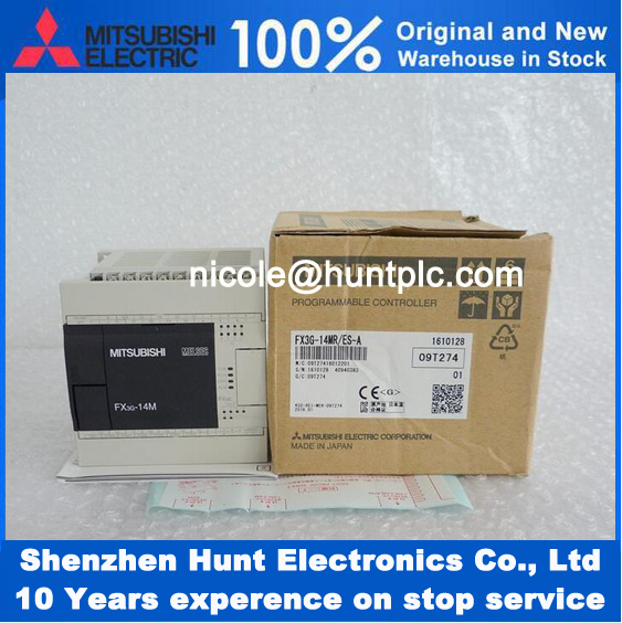 FX3G-14MR/ES-A Mitsubishi FX3G Series PLC Mitsubishi Electric 100% Mitsubishi Original warehouse in stock 100-240 VAC