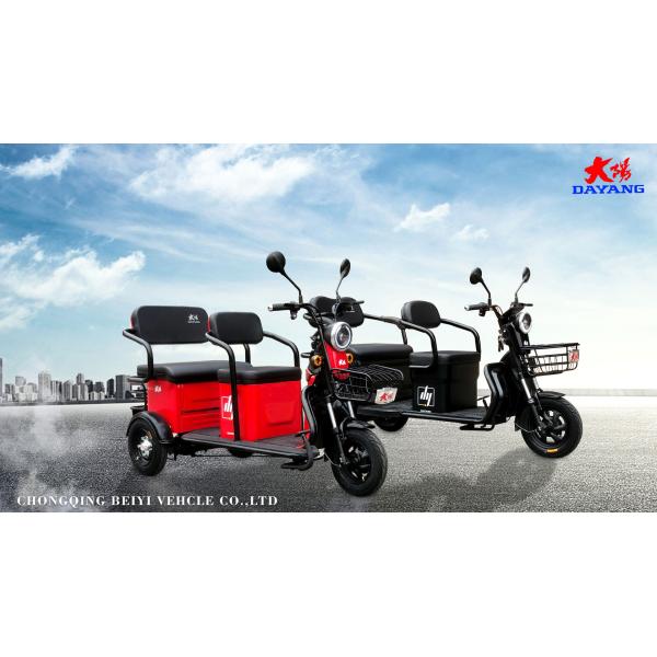 350W Electric Tricycle For Adult Passenger And Cargo Carrier 100KG Loading Capacity