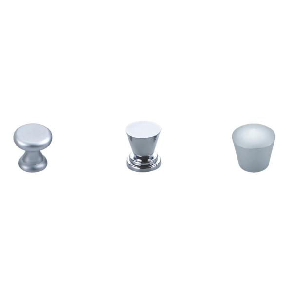 Aluminium Alloy Cabinet And Drawer Knobs / Furniture Hardware Knobs
