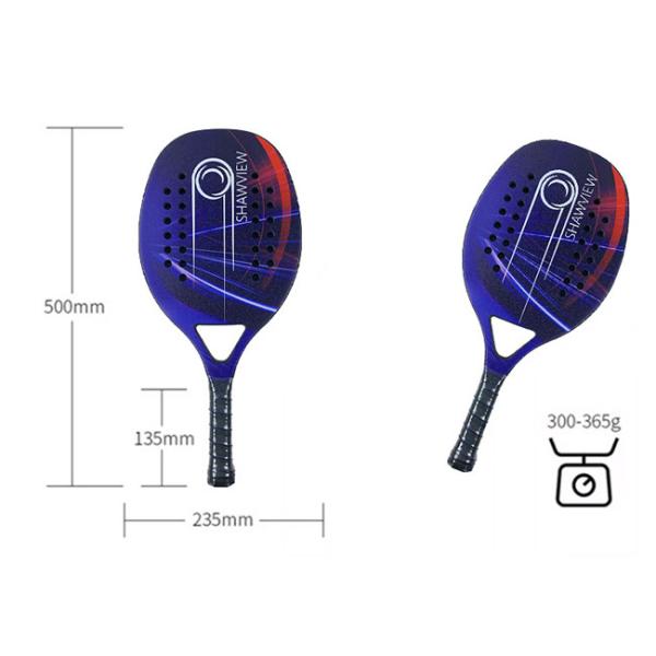 Carbon Fiber Composite Tennis Paddle Racket 3K Paleta De Padel