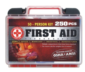 Home emergency first aid kit portable mini kitchen aid kit for emergency with hard case