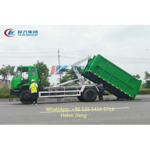 Dongfeng 4x2 8 Tons Hydraulic Roll Off Hooklift Garbage Truck